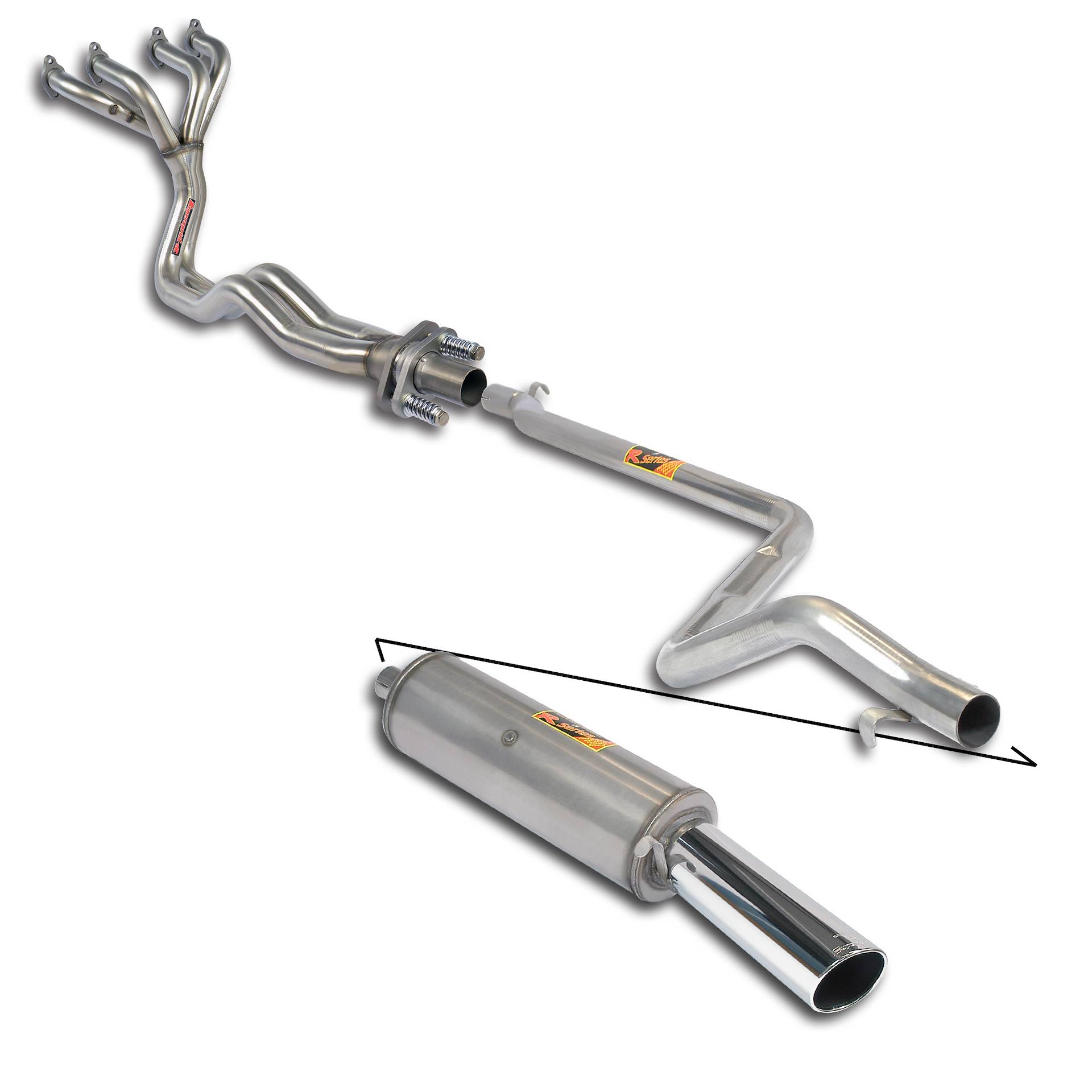 Track performance package 4-2-1 Oversize Ø50mm